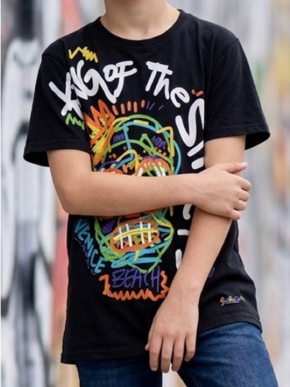 Switch Remarkable "King of the Streets" Graffitc T-shirt Yourh XL